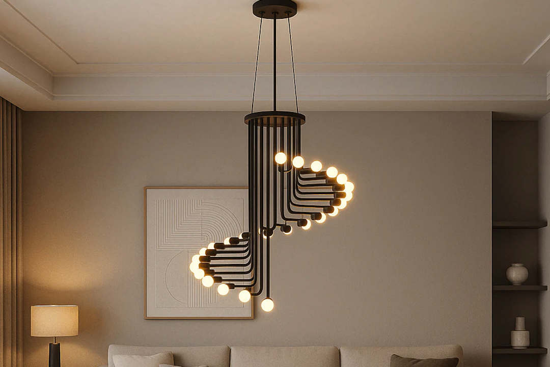 De betoverende schoonheid van de Spiral Chandelier