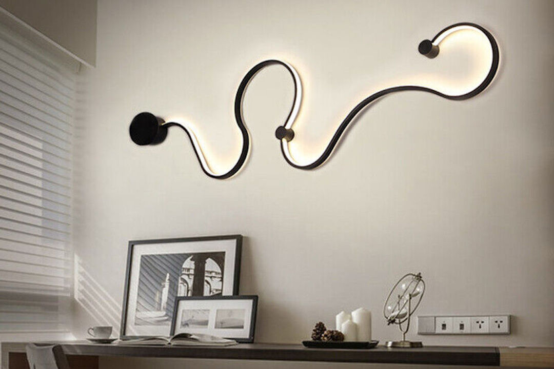 Acryl kunst wandlampen perfect voor woonkamers