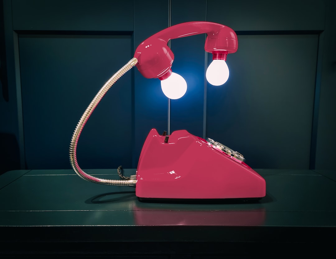 Photo retro table lamp